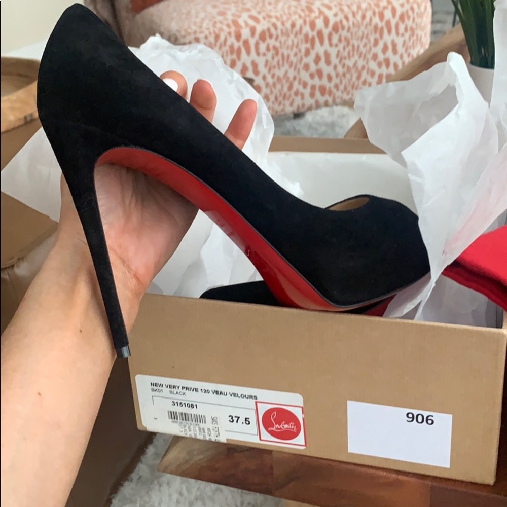 Christian Louboutin New Very Prive 120 Veau Velour